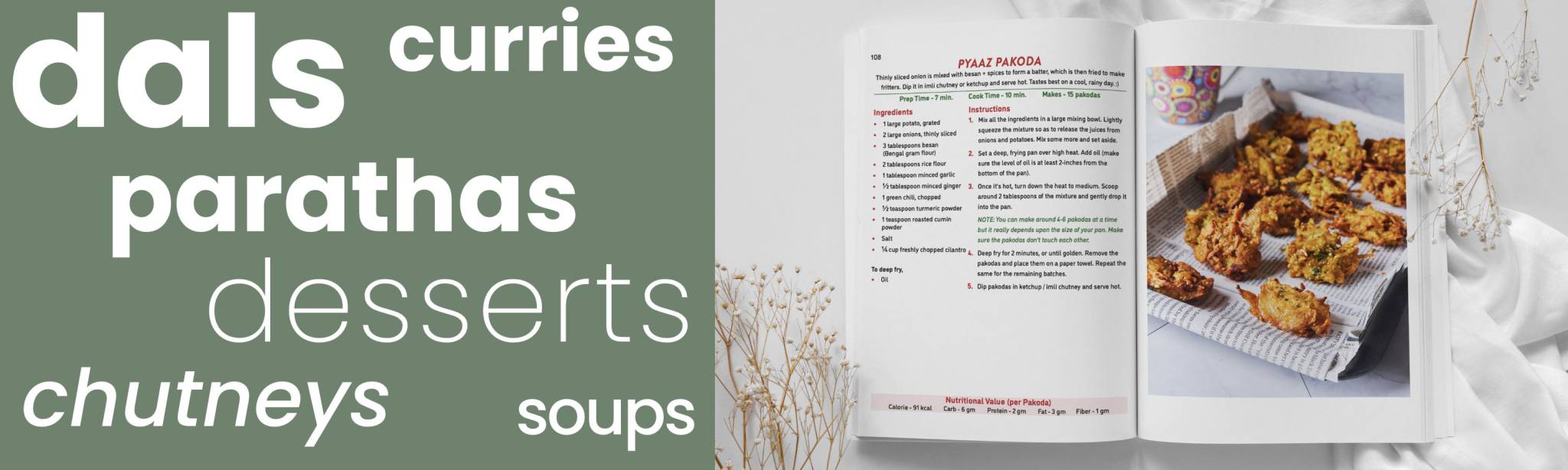 Veganbell's Indian Vegan Cookbook Ad