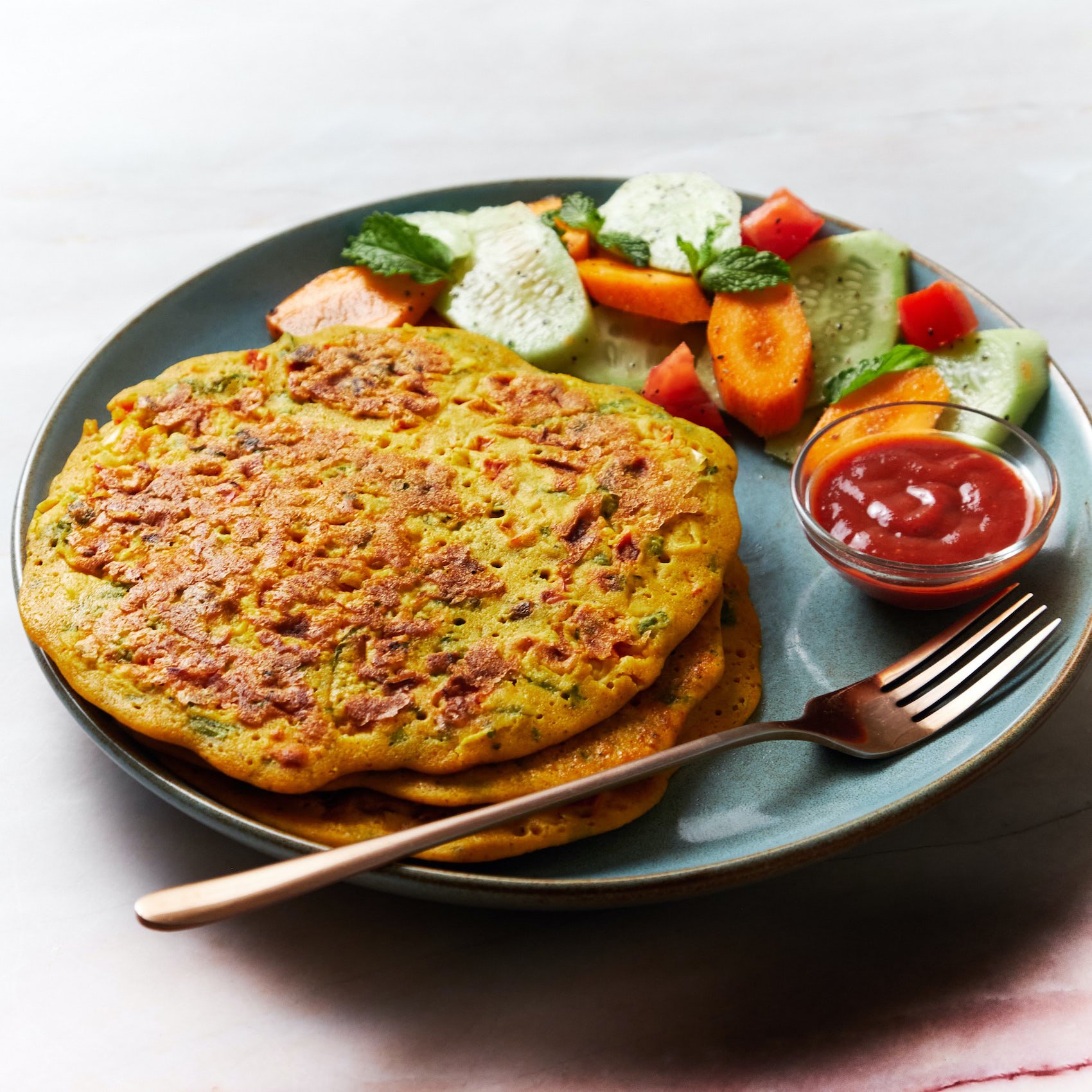 Savory Besan Pancake-image