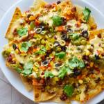 Loaded Nachos with Vegan Cheese Sauce